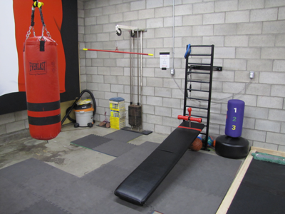 Gym area